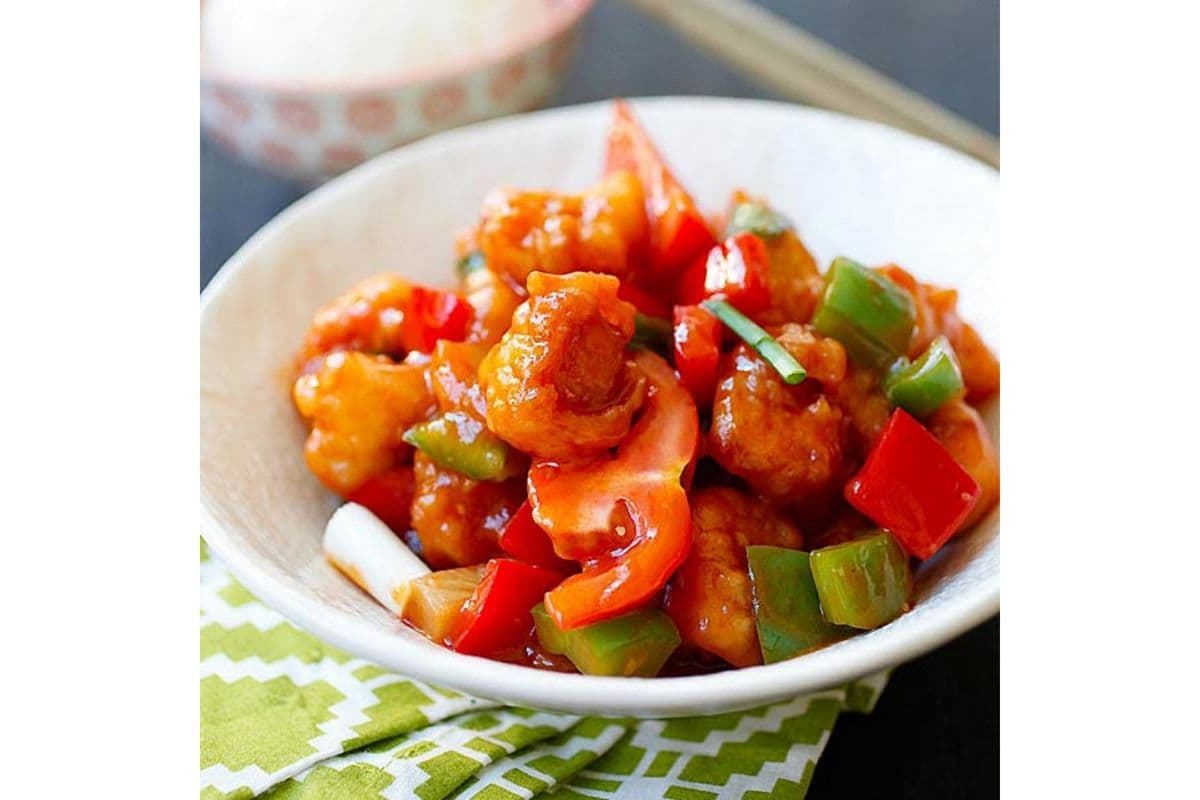 Sweet and Sour Chicken 甜酸鸡