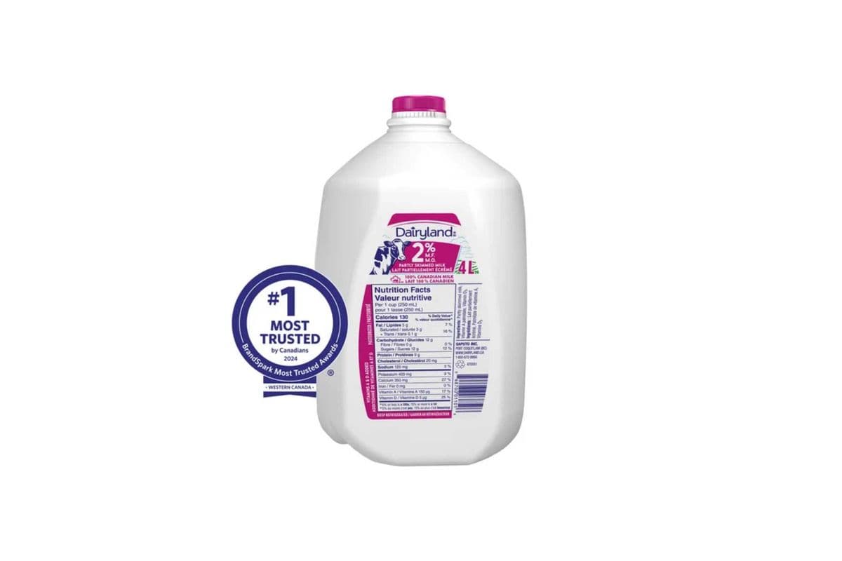 Dairyland 2% Milk (4L)