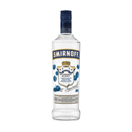 Smirnoff Blueberry Flavoured Vodka (1 Bottle x 750 mL)