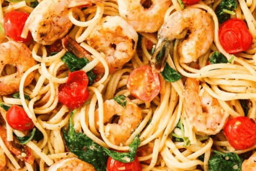 Creamy Spinach Linguine