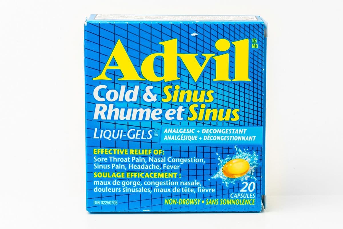 Advil Cold and Sinus Caplets (20 Caps)