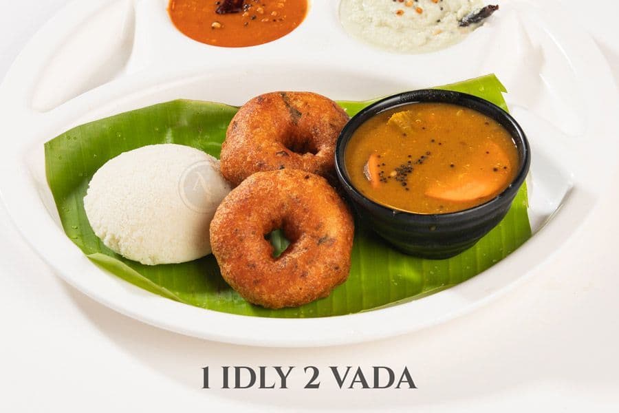 1 idly 2 vada