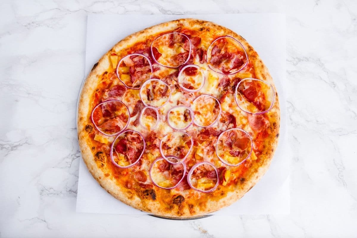 Ham and Pineapple Pizza
