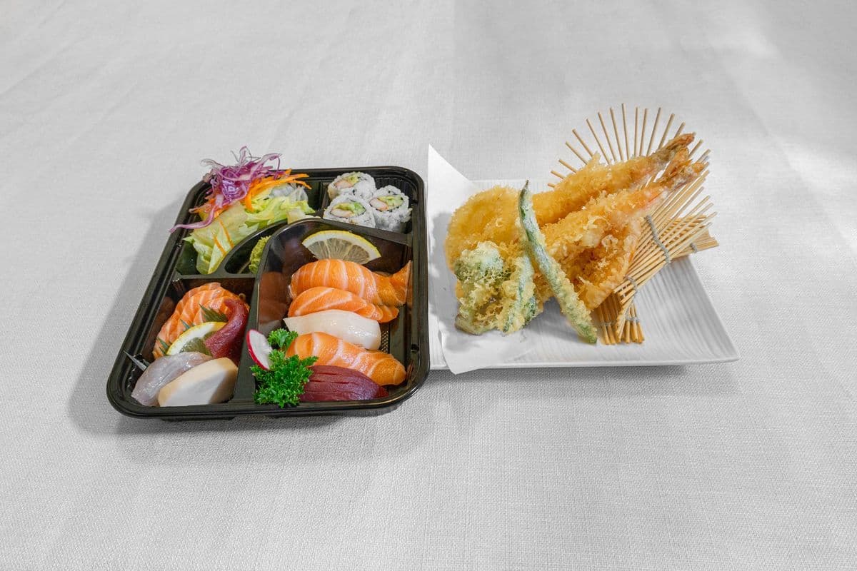 Tempura, Sushi, and Sashimi