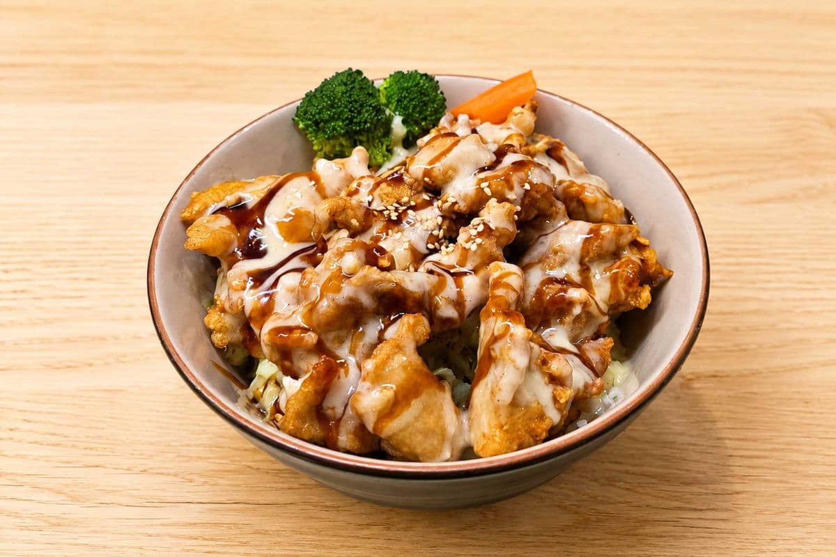 Chicken karaage Donburi