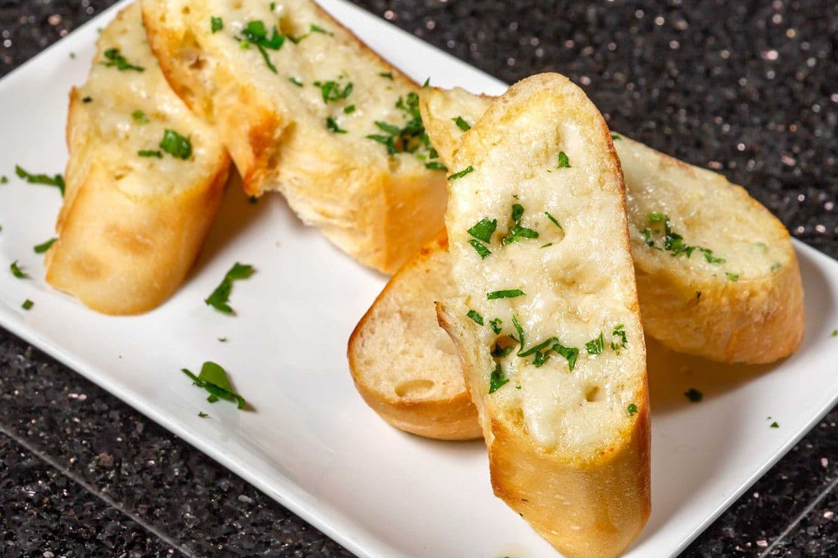 Garlic Cheese Bread Al Forno