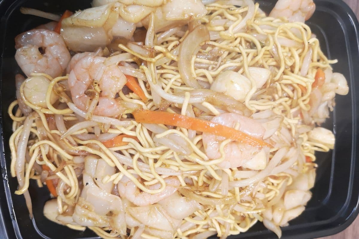 87. Seafood Chow Mein