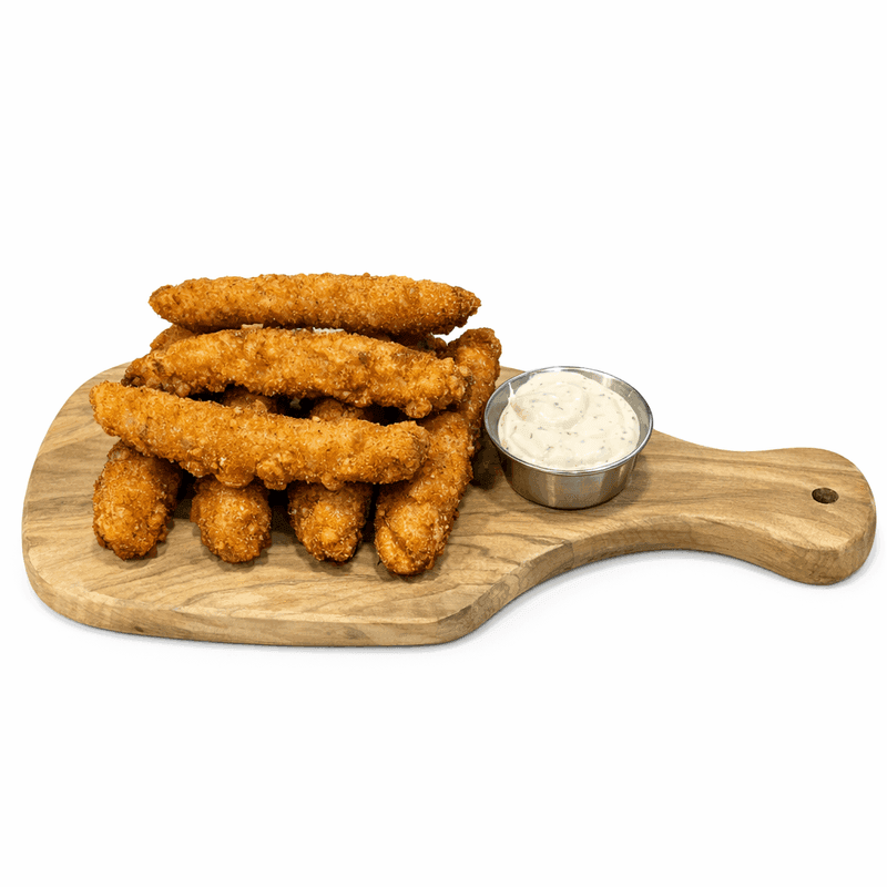 BÂTONNETS DE CORNICHONS FRITS / FRIED PICKLES