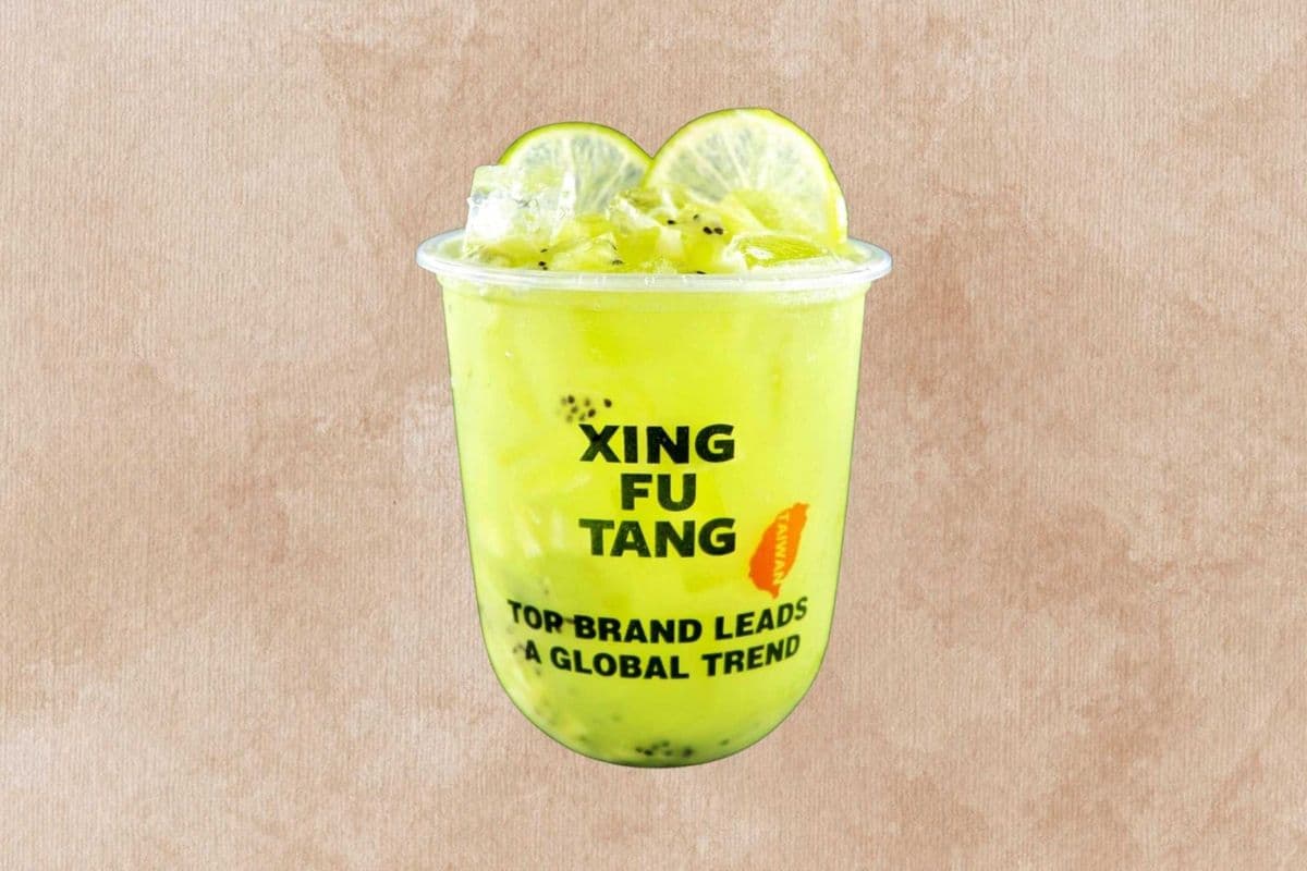 Fresh Kiwi Yogurt Green Tea 奇异果轻多多绿茶