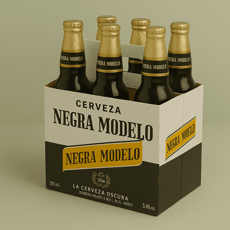 Negra Modelo Six-Pack - 6x355ml Bottles Beer (5.3% ABV)
