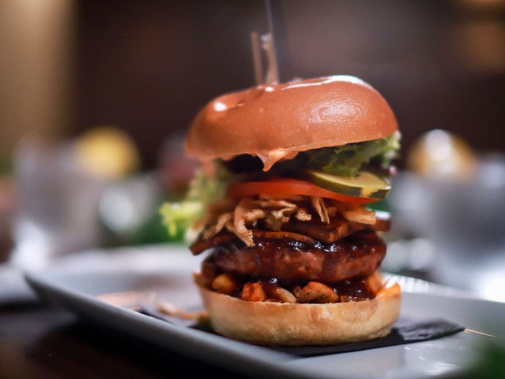 Sweet BBQ Glazed Beyond Burger