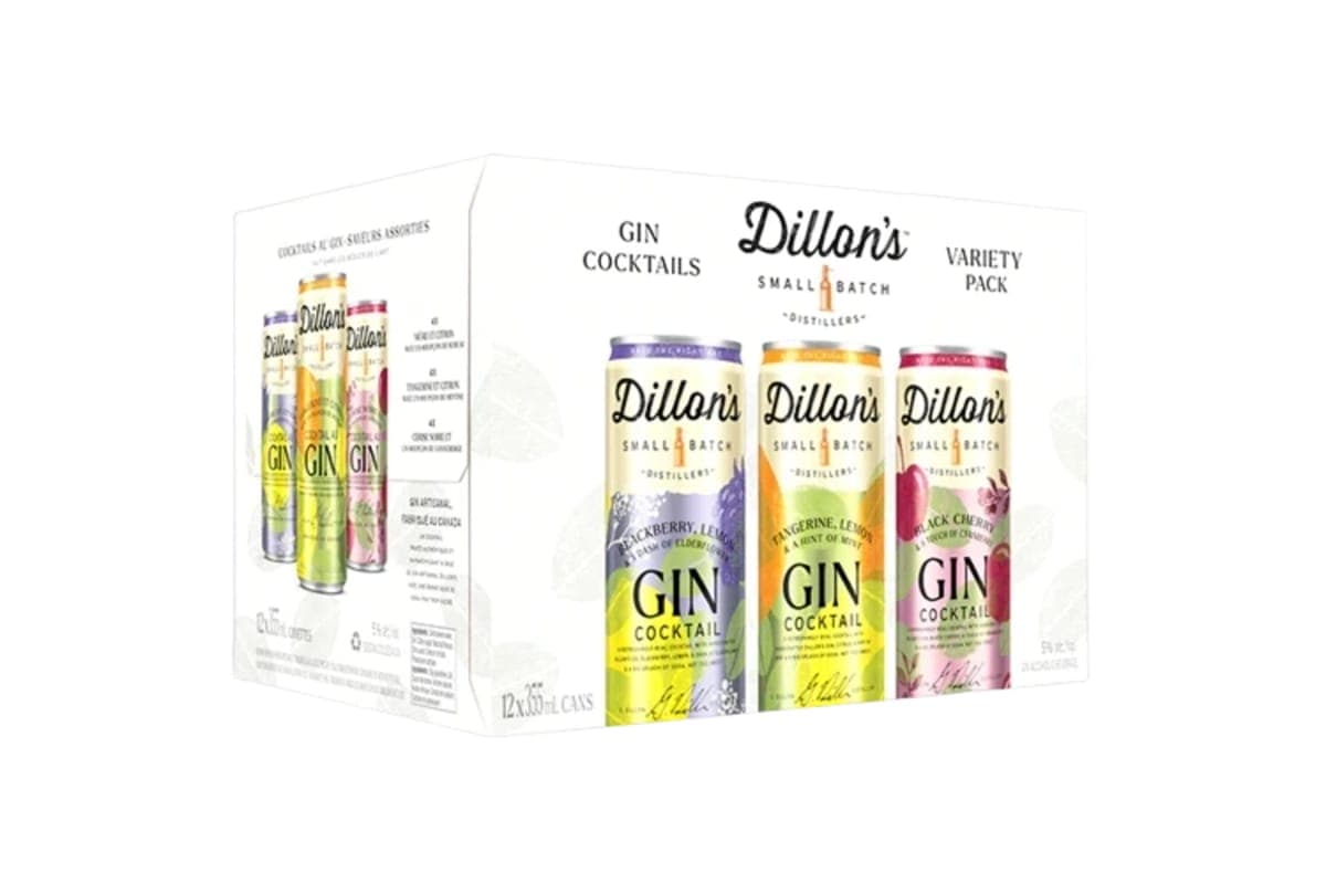Dillons Gin Soda Mixer 355ml 12pk Can