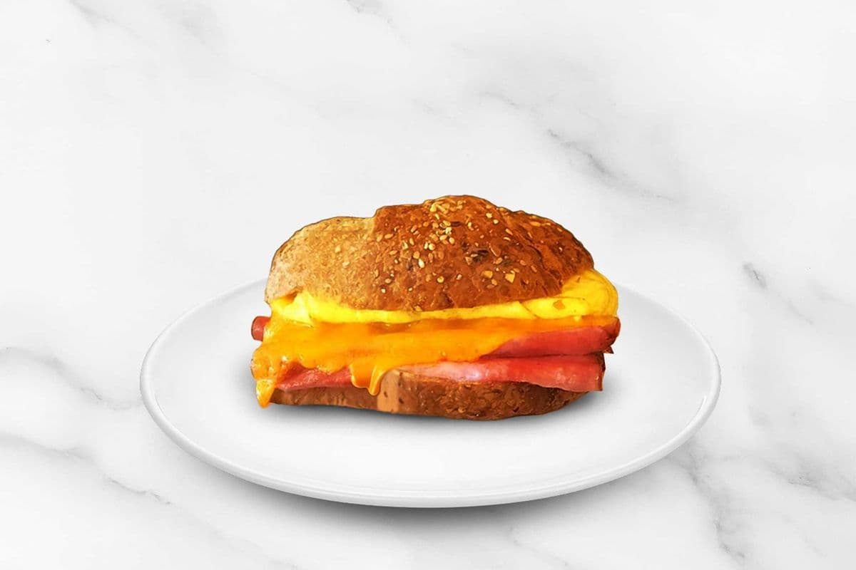 Ham and Egg Croissanwich