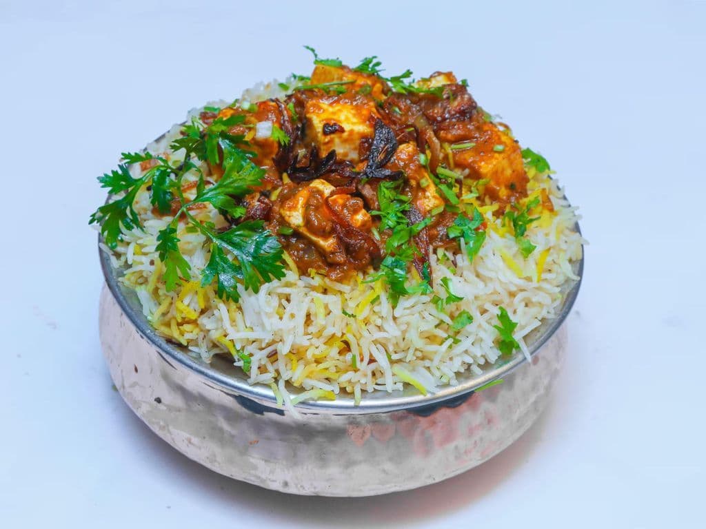 Chilli Paneer Biryani