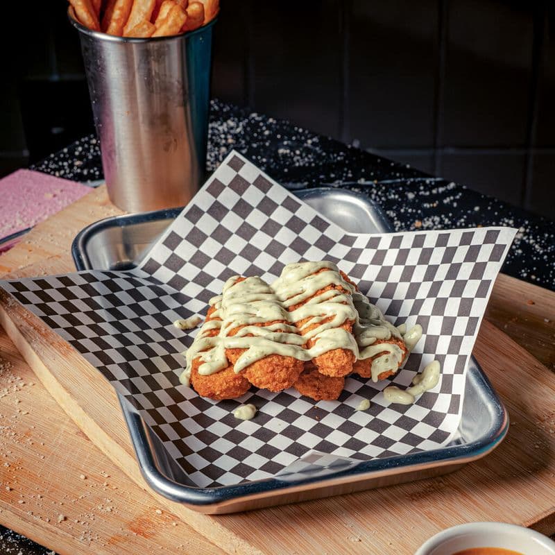 Vegan Tenders with Fries
