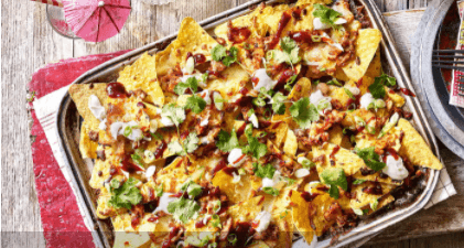 Butter Chicken Nachos