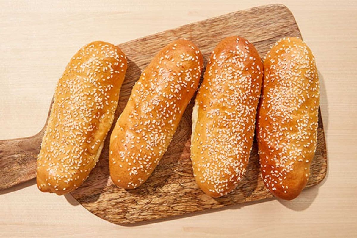 Hotdog Bun - Frozen (4 Pack)