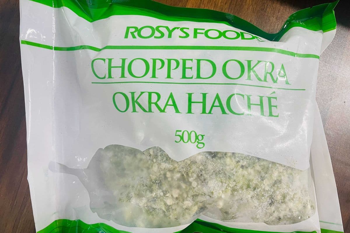 Chopped Frozen Okra
