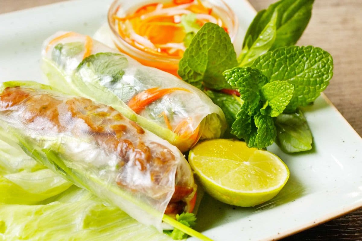 Salad Rolls (Pork)(4 pcs)