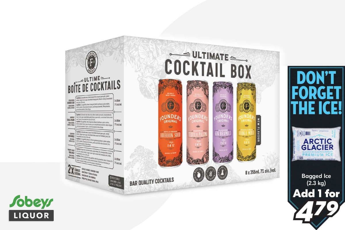 Founder’s Original Cocktail Box (8 x 355 ml)