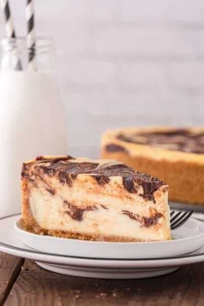 Chocolate Swirl Cheesecake