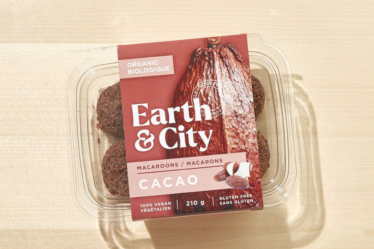 Chocolate Macaroons - Earth and City (6 pack)