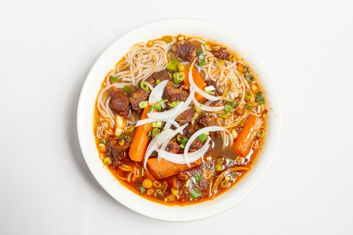 A1. Beef Stew Noodle Soup - Bo Kho