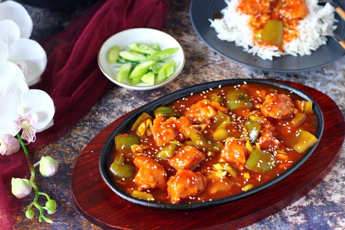 Chicken Manchurian with Gravy