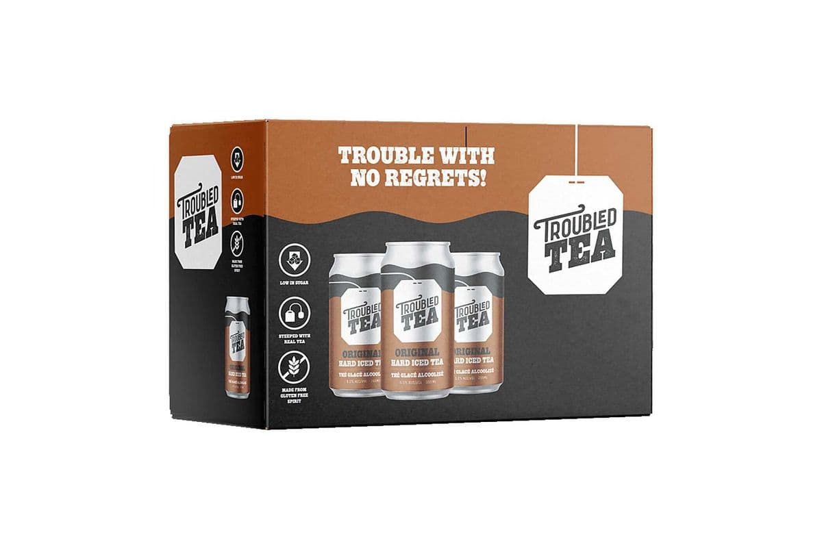 TROUBLED TEA HARD ICED TEA (12 x 355ML)