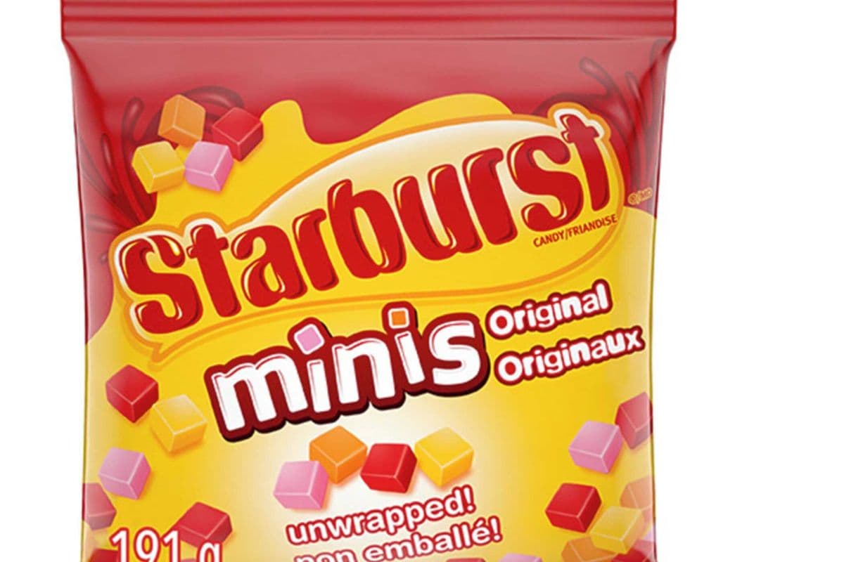Starburst minis (191g) (150 Cal)