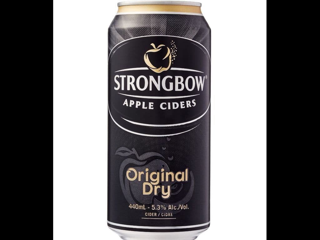 Strongbow Cider ( 2 X 440ml Can), 5.3% ABV, Deposit 0.20 - Cider