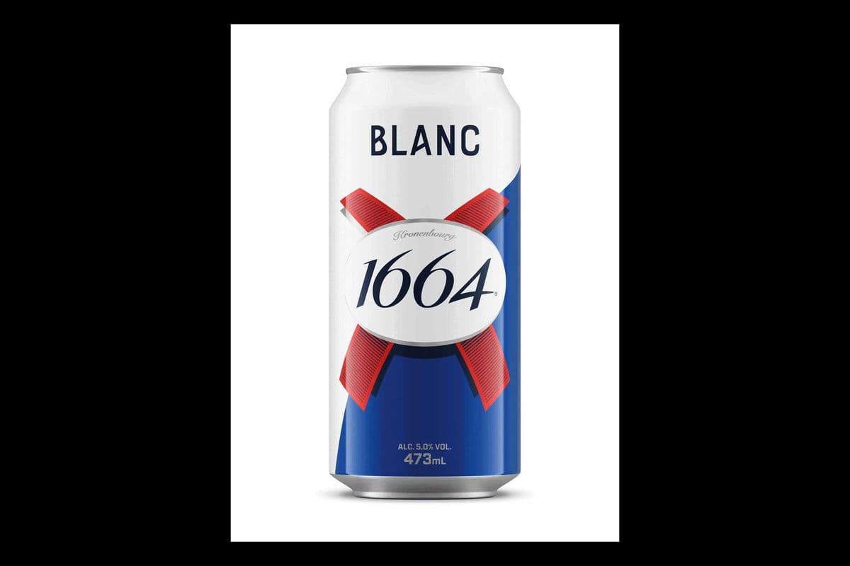 KRONENBOURG 1664 BLANC 500ML (1 x 500 ml) (1 x 500 ML)
