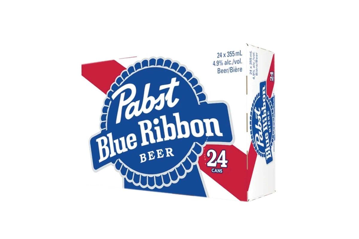 Pabst Blue Ribbon (24 x 355 ml Cans)