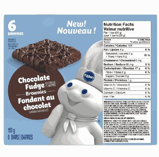Pillsbury Fudge Brownie 150g