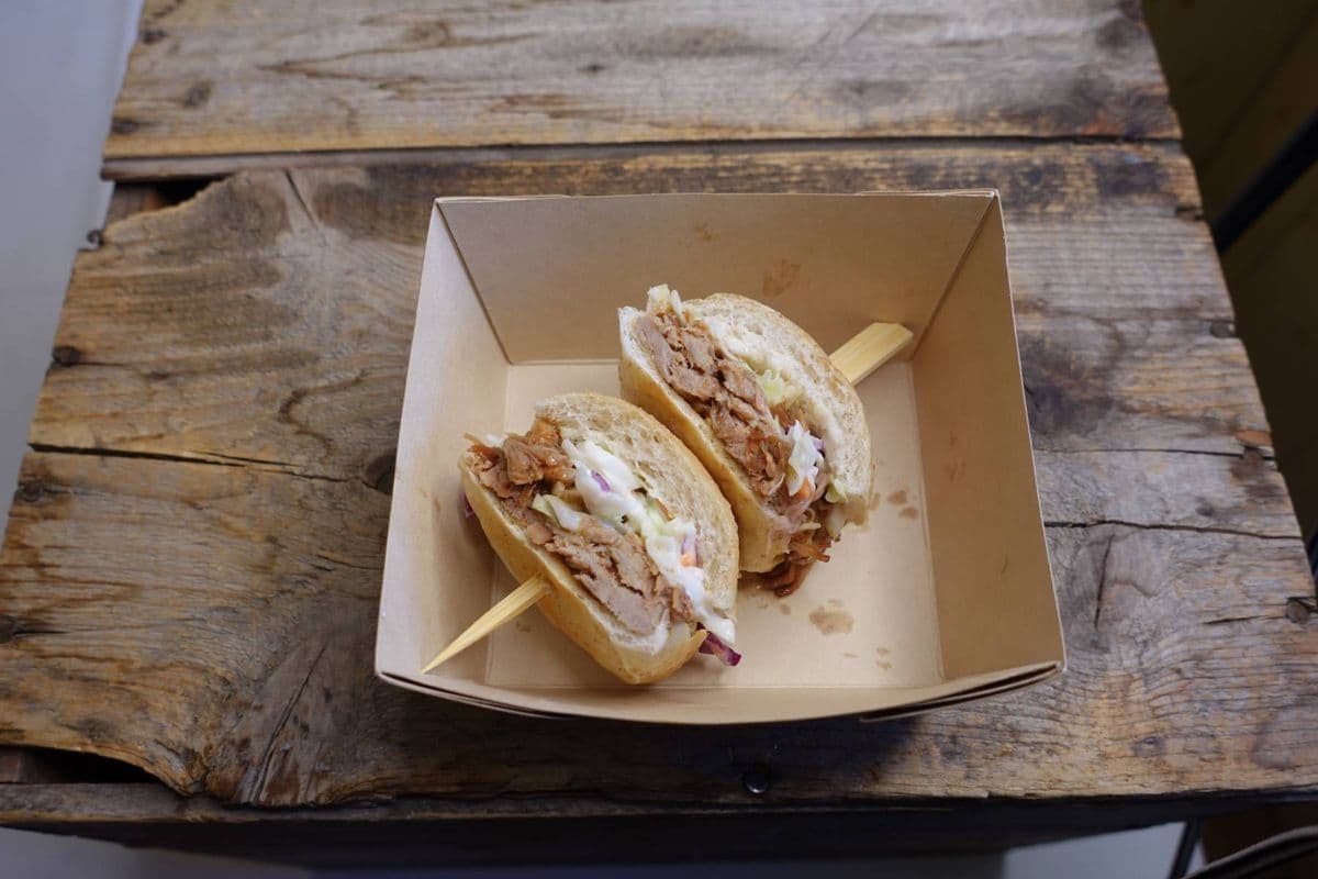 Saddlery - Pulled Pork on a Crusty Bun