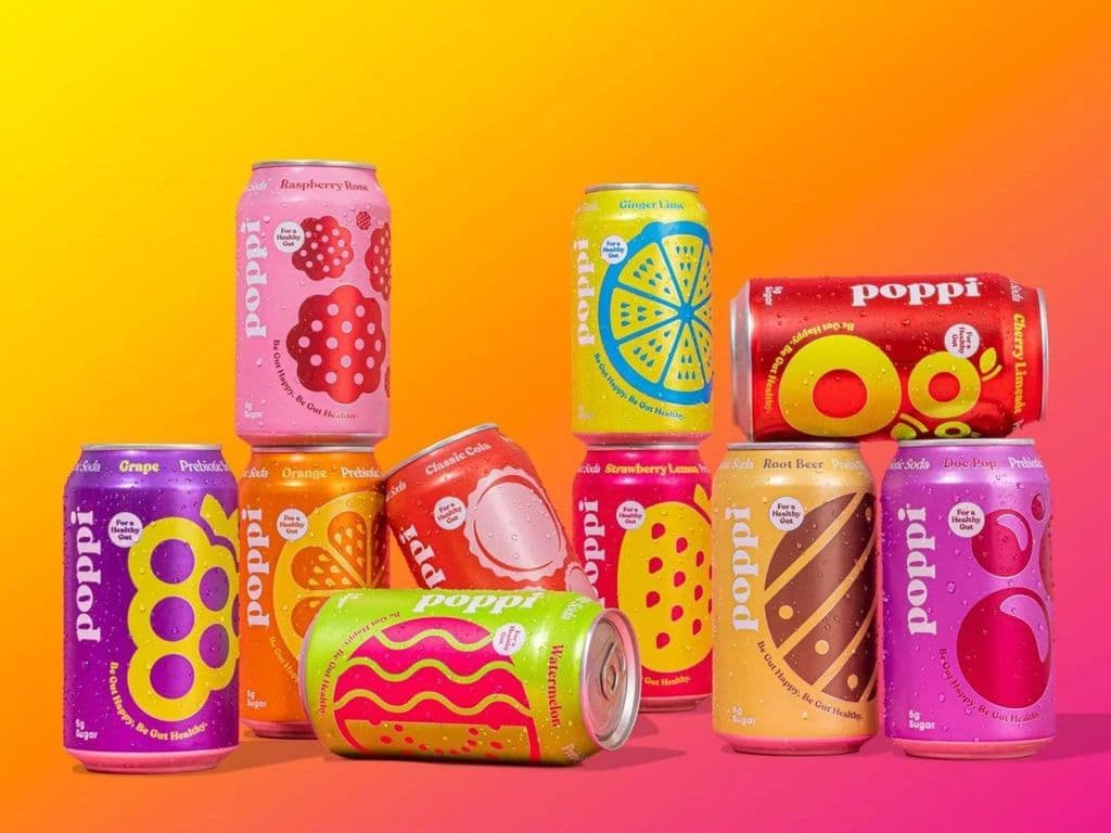 Poppi Prebiotic Soda (355ml)