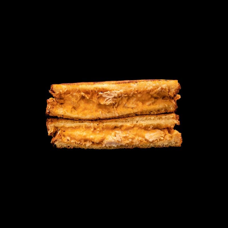 Half Buffalo Chicken Grilled Cheese