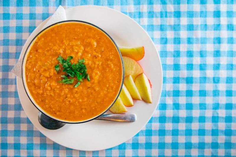 Red Lentil Mulligatawny (Gluten-Free and Vegan)