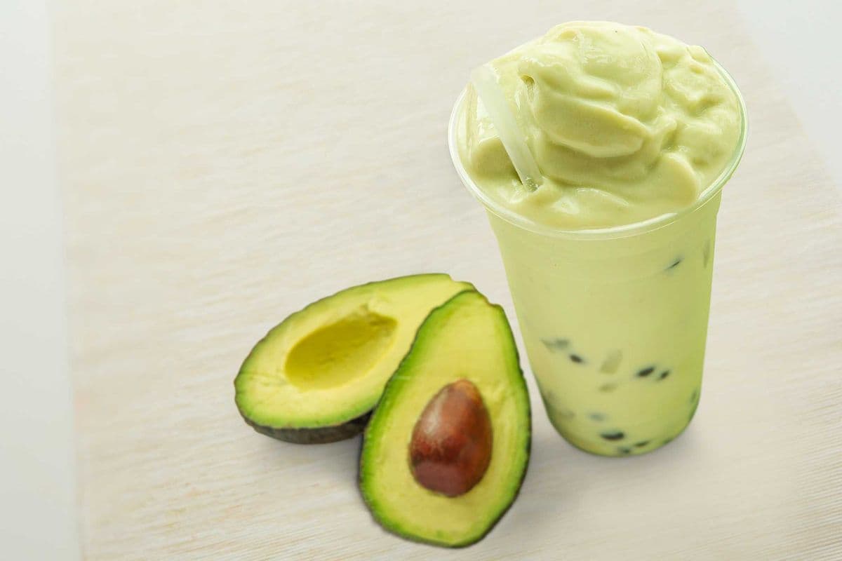 Fresh Avocado Fruit Smoothie