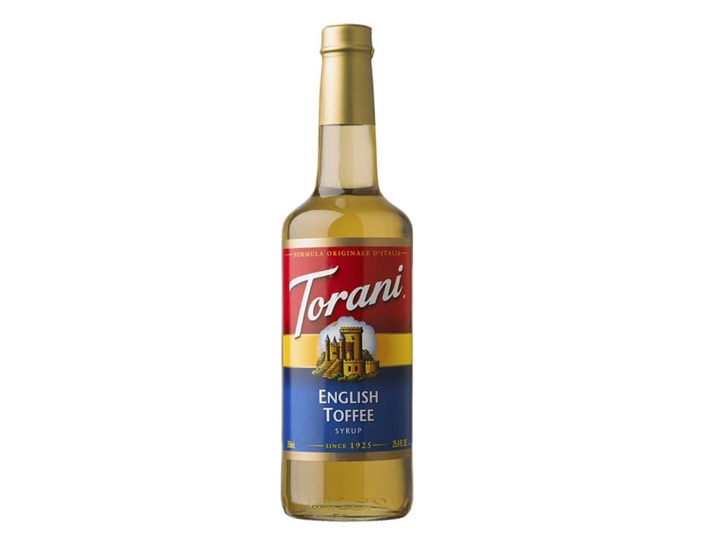 Torani English Toffee Syrup, 750ml