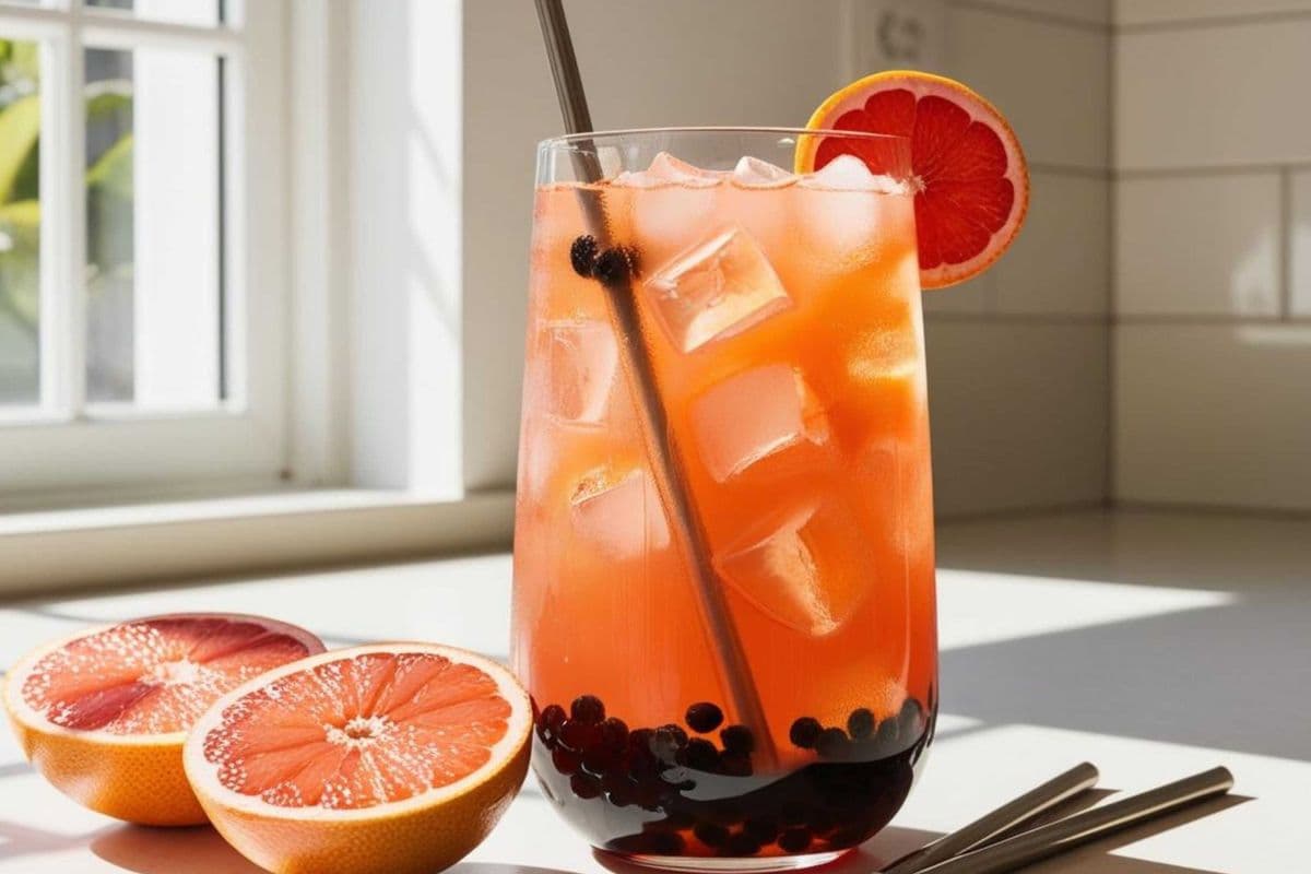 Grape Fruit Green Tea