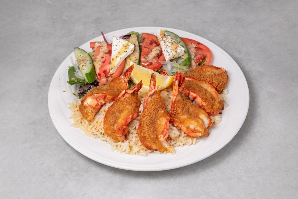 Assiette de 6 crevettes papillon / Plate of 6 Butterfly Shrimp