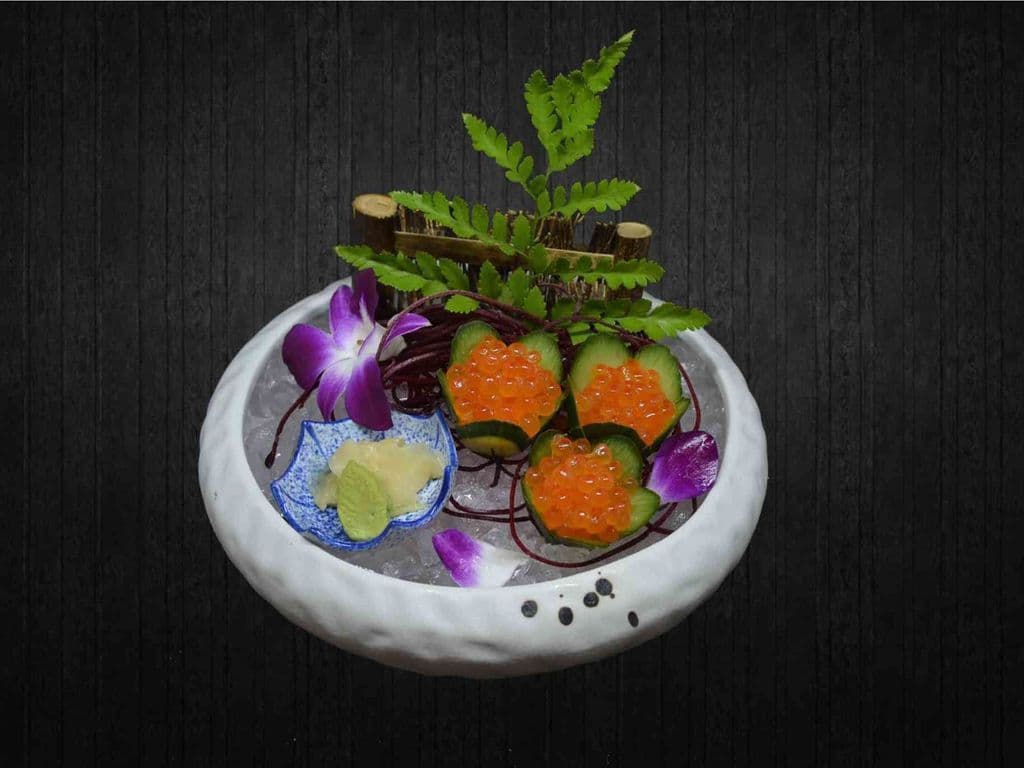 Salmon Roe Sashimi