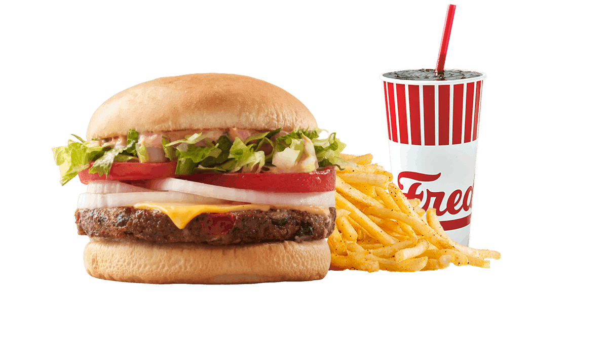 Veggie Burger Combo