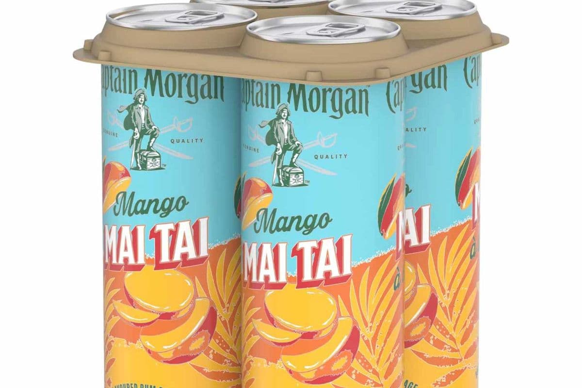 Captain Morgan Mango Mai Tai (4 x 355 ml Cans)