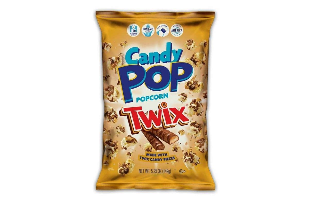 Candy Pop Twix Candy Coated Popcorn