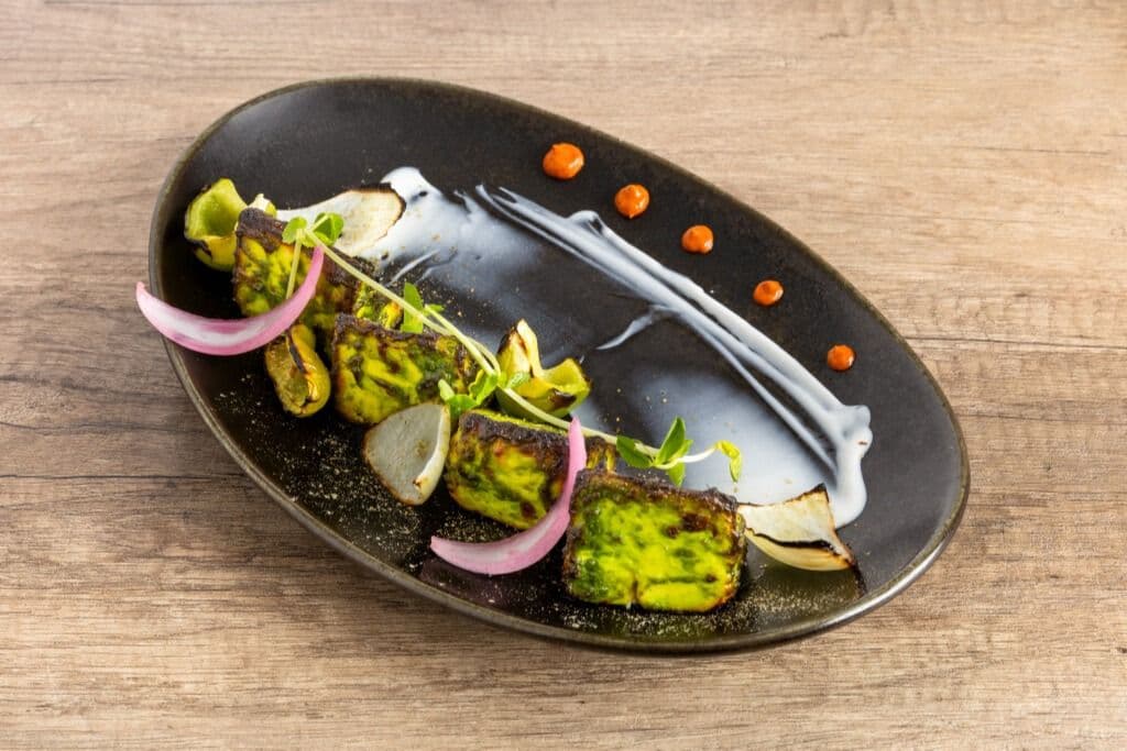 Basil Paneer Tikka