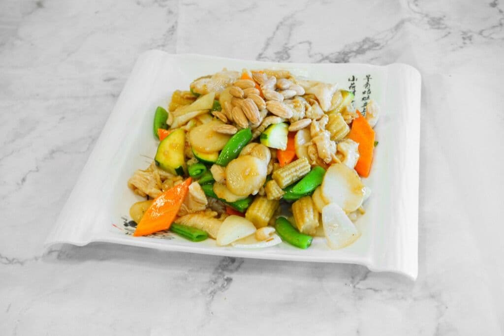 Diced Almond Chicken