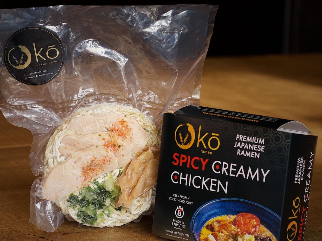 Frozen Ramen - Spicy Creamy Chicken