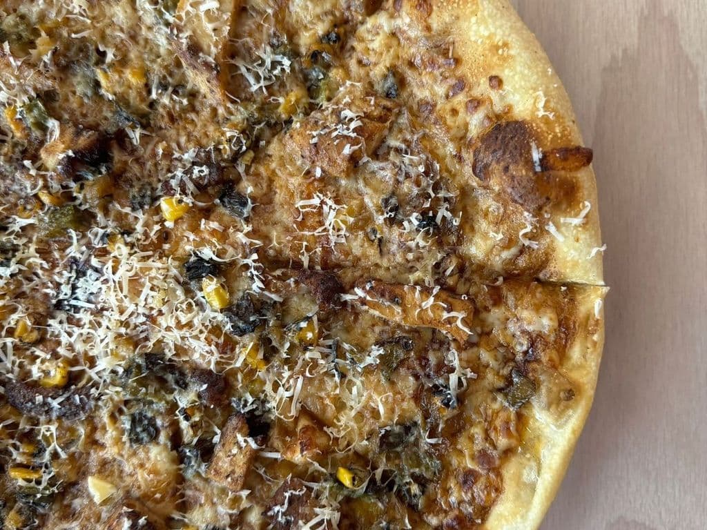 Cherry BBQ Chicken Pizza